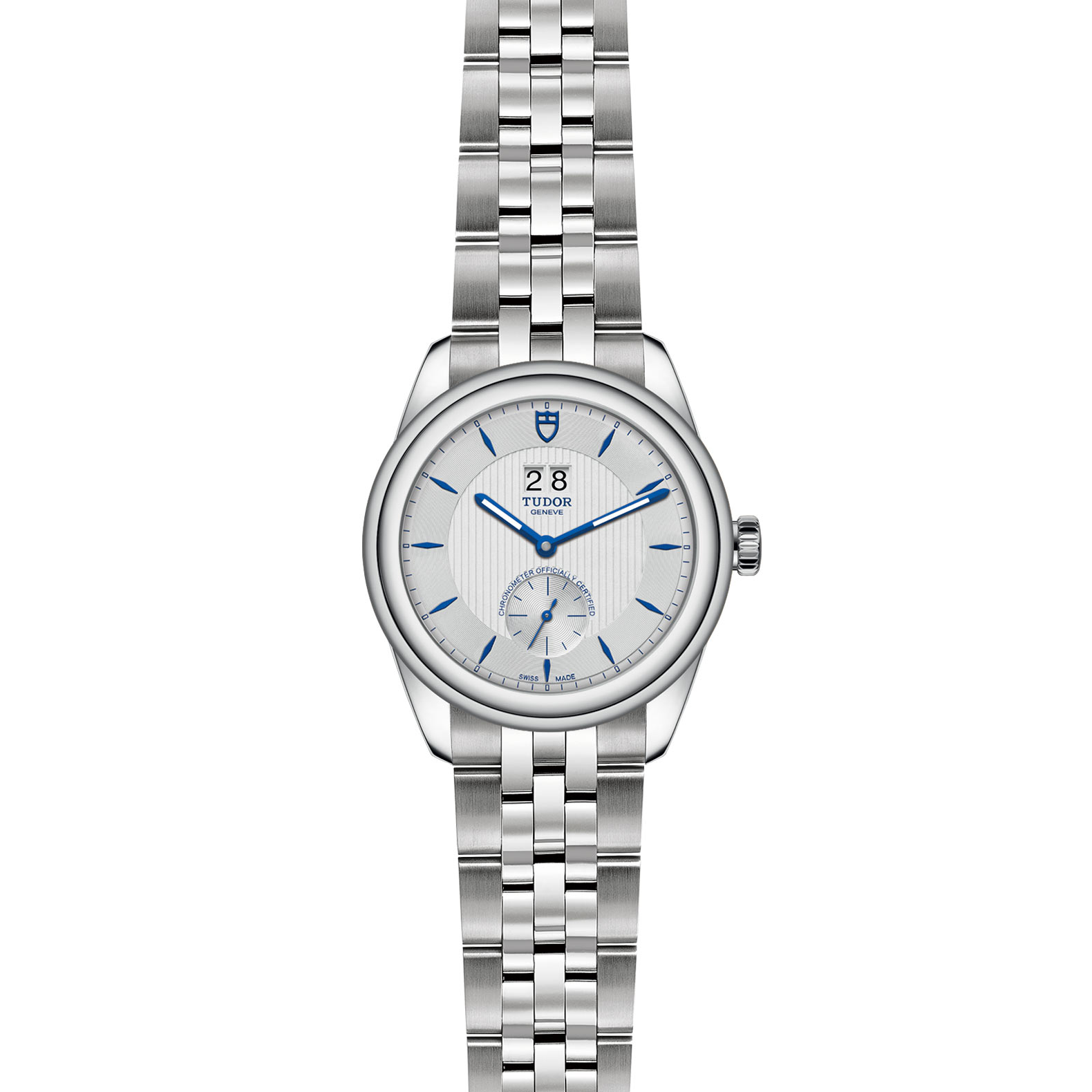 TUDOR Glamour Double Date M57100 0001 Frontfacing