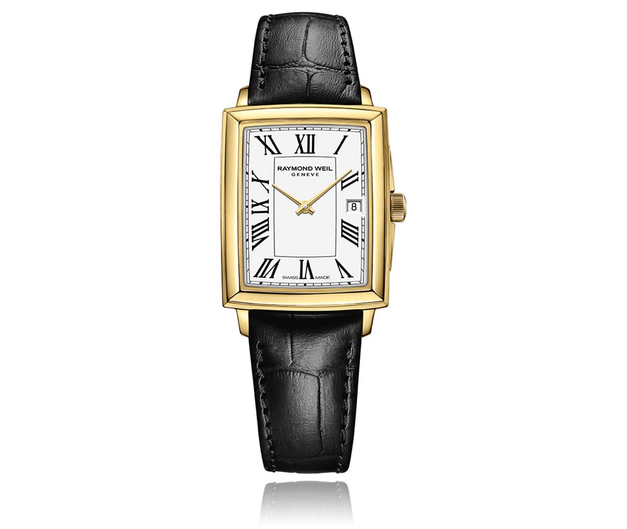 Raymond Weil Toccata Toccata Ladies Gold Quartz Leather Watch 5925 PC 00300 Flatlay