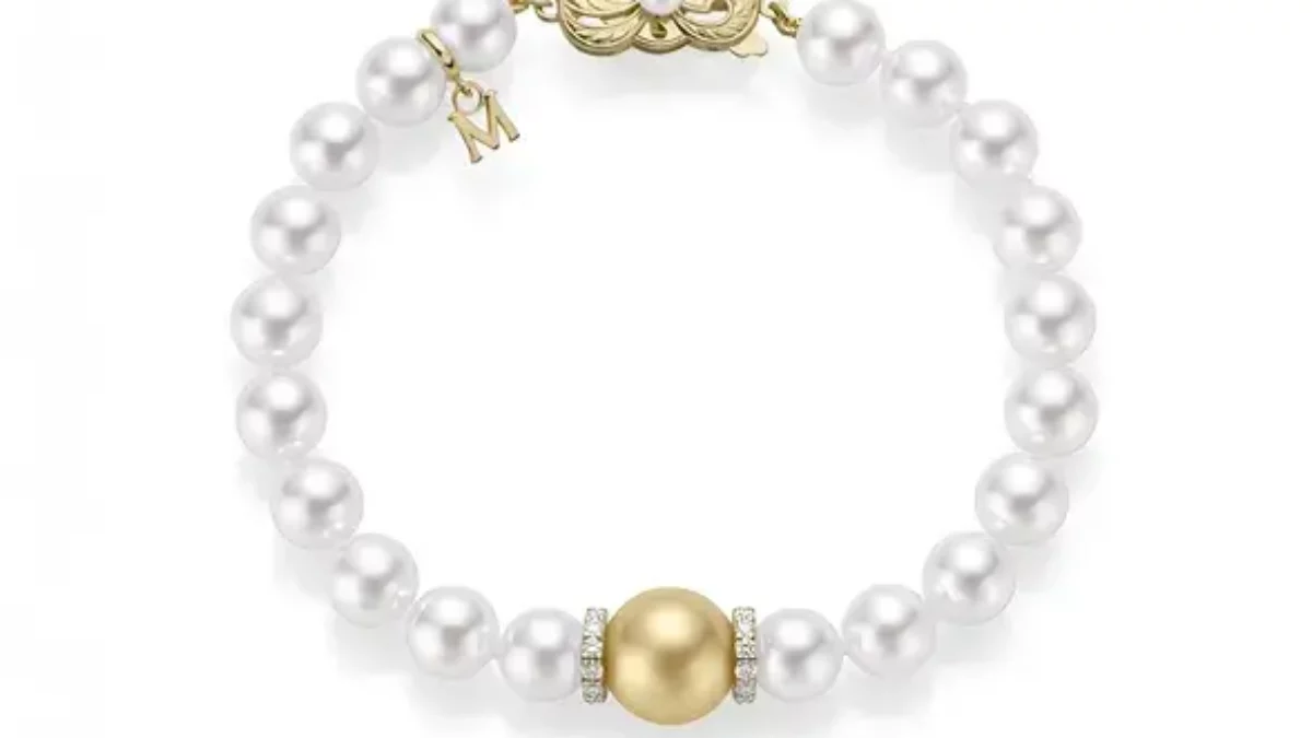 Mikimoto Akoya Cultured Pearl Bracelet, 18K Rose Gold
