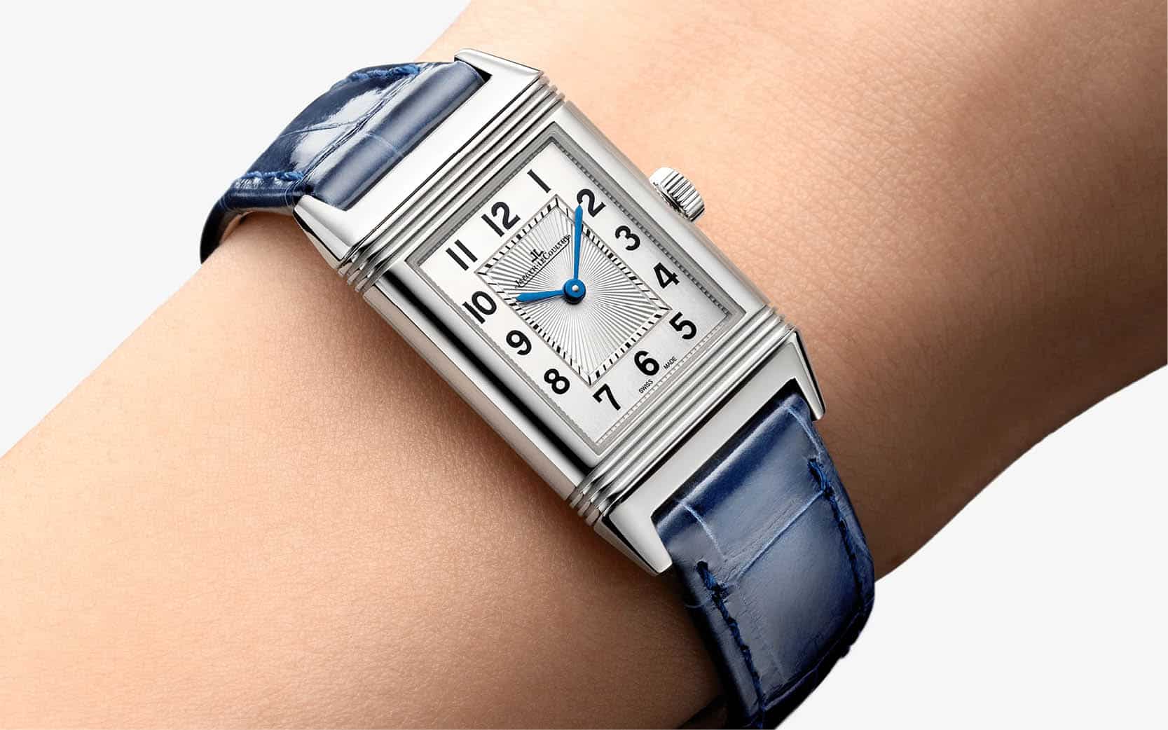 Jaeger-LeCoultre Reverso blue watch